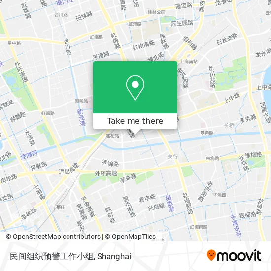 民间组织预警工作小组 map