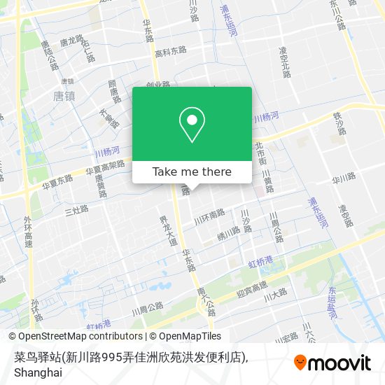 菜鸟驿站(新川路995弄佳洲欣苑洪发便利店) map