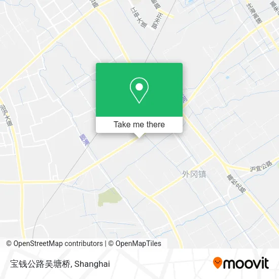 宝钱公路吴塘桥 map