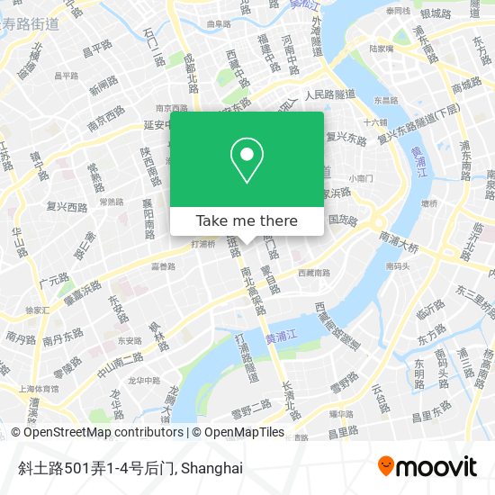 斜土路501弄1-4号后门 map