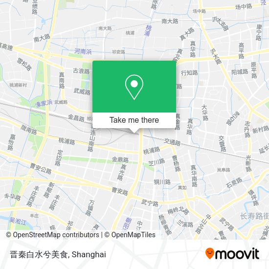 晋秦白水兮美食 map