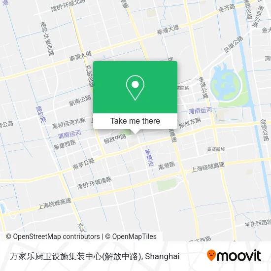 万家乐厨卫设施集装中心(解放中路) map
