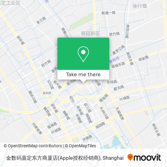 金数码嘉定东方商厦店(Apple授权经销商) map