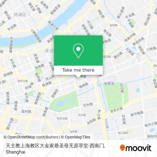 天主教上海教区大金家巷圣母无原罪堂-西南门 map