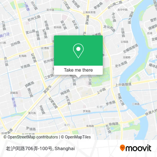 老沪闵路706弄-100号 map