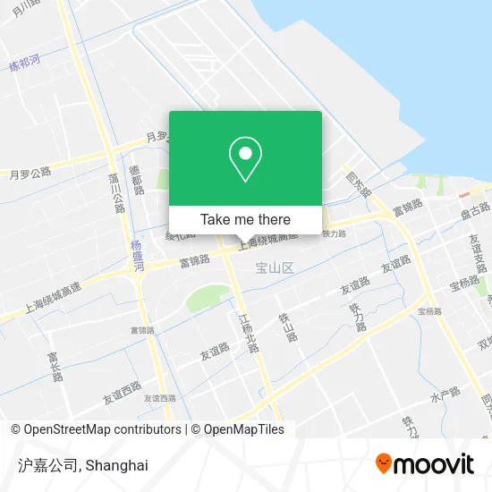 沪嘉公司 map
