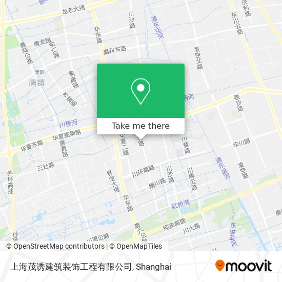 上海茂诱建筑装饰工程有限公司 map