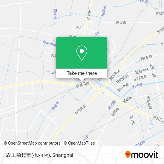 农工商超市(枫丽店) map