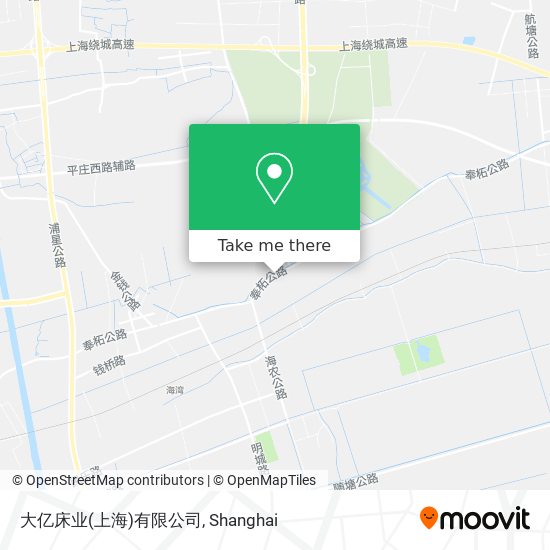 大亿床业(上海)有限公司 map
