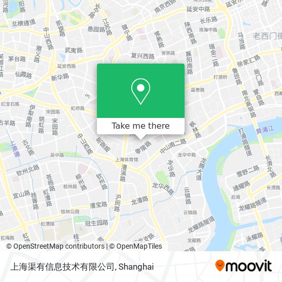 上海渠有信息技术有限公司 map