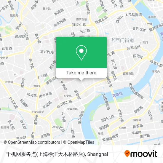 千机网服务点(上海徐汇大木桥路店) map