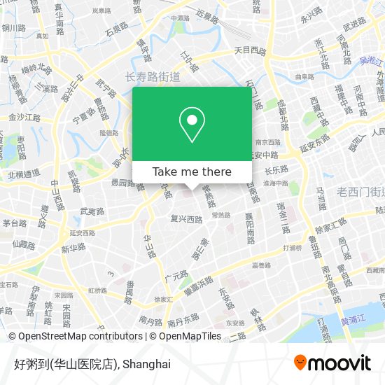 好粥到(华山医院店) map