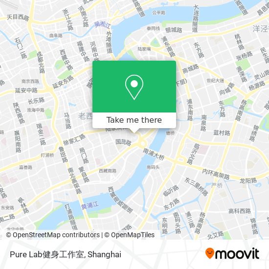 Pure Lab健身工作室 map