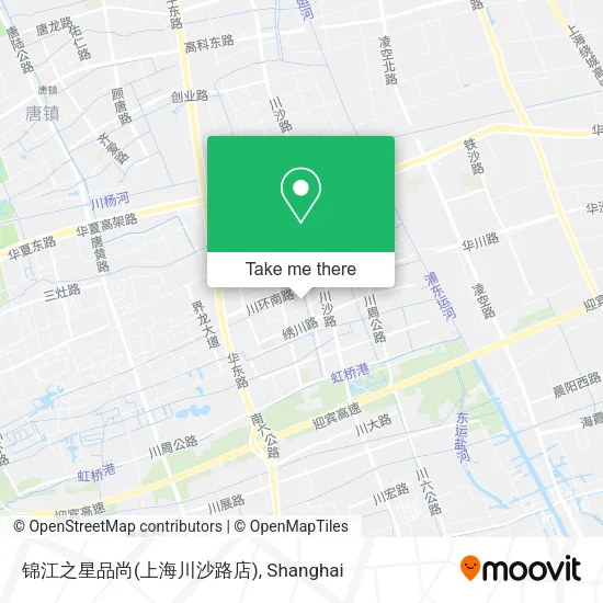锦江之星品尚(上海川沙路店) map