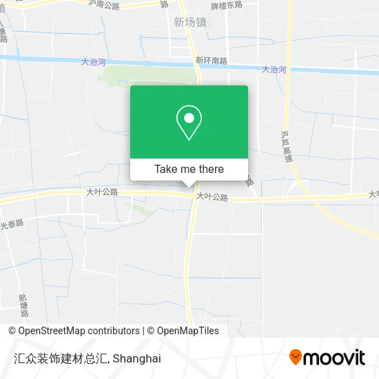 汇众装饰建材总汇 map
