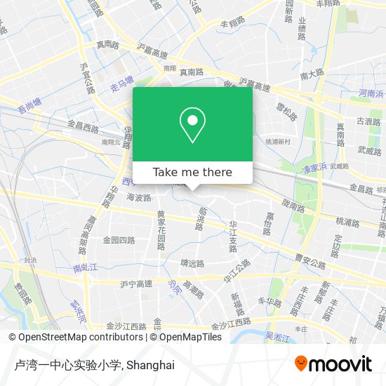 卢湾一中心实验小学 map
