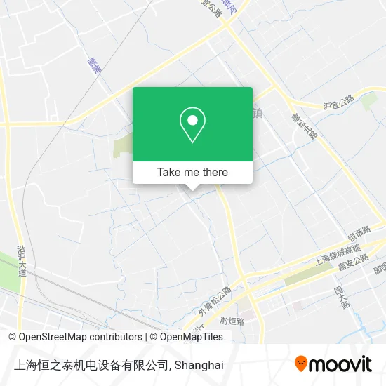 上海恒之泰机电设备有限公司 map