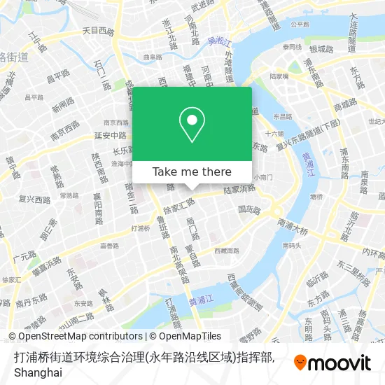 打浦桥街道环境综合治理(永年路沿线区域)指挥部 map