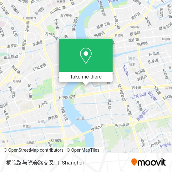 桐晚路与晓会路交叉口 map