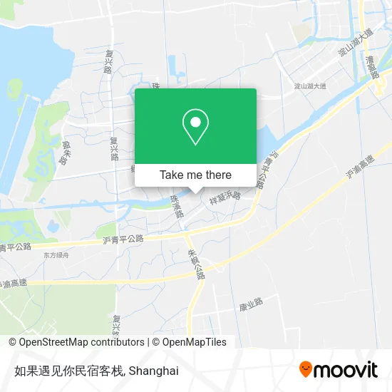 如果遇见你民宿客栈 map