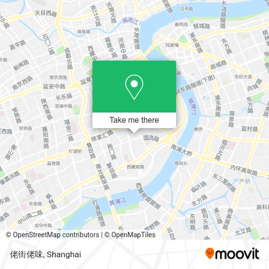 佬街佬味 map