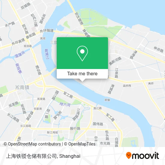 上海铁驳仓储有限公司 map