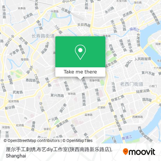 厘尔手工刺绣,布艺diy工作室(陕西南路新乐路店) map