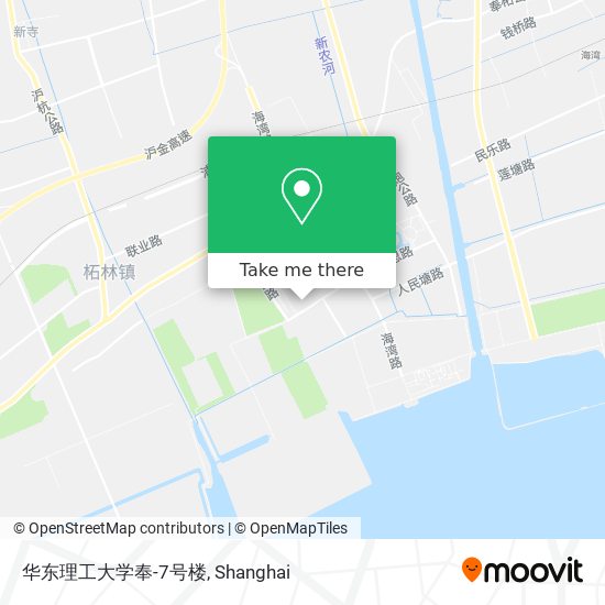 华东理工大学奉-7号楼 map
