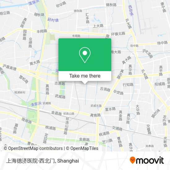 上海德济医院-西北门 map