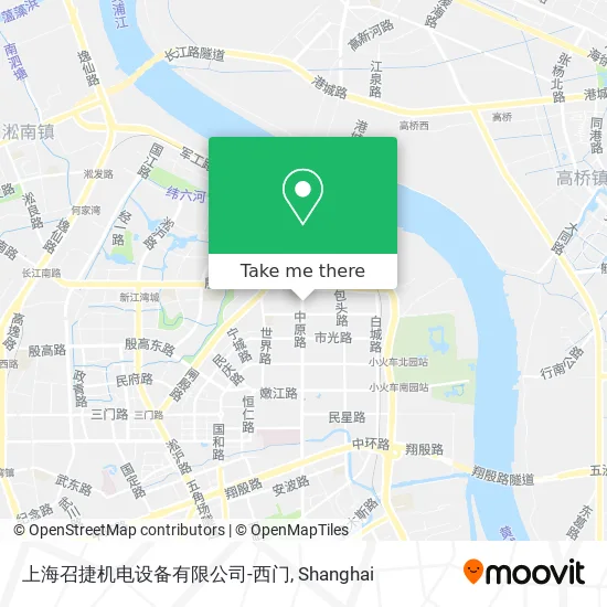 上海召捷机电设备有限公司-西门 map