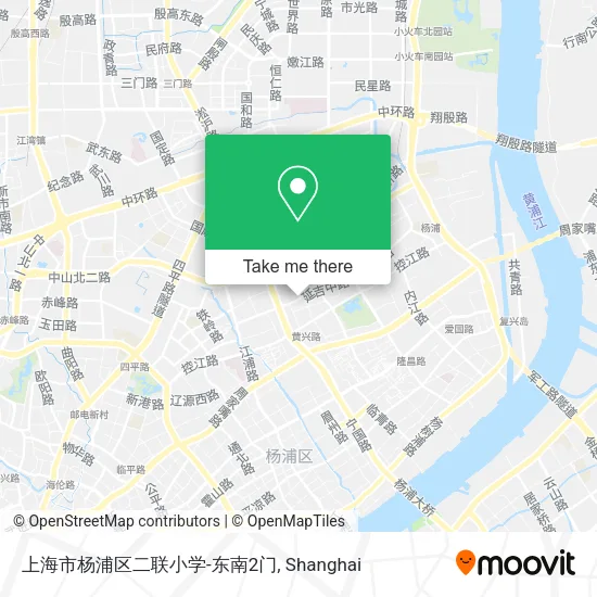 上海市杨浦区二联小学-东南2门 map