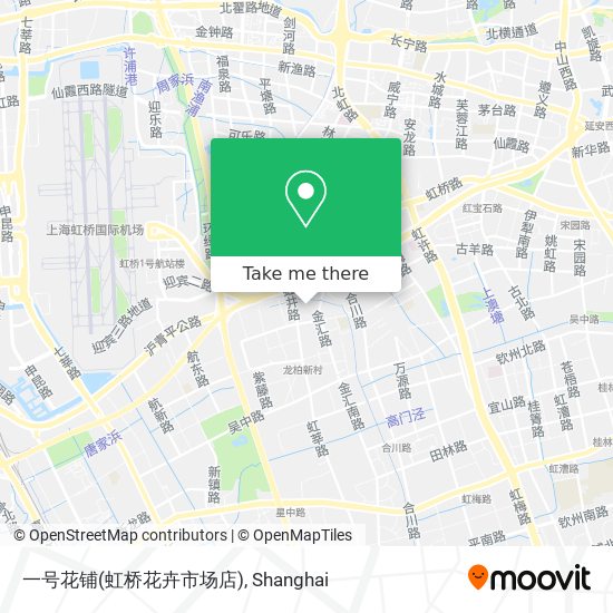 一号花铺(虹桥花卉市场店) map