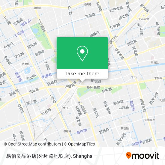 易佰良品酒店(外环路地铁店) map