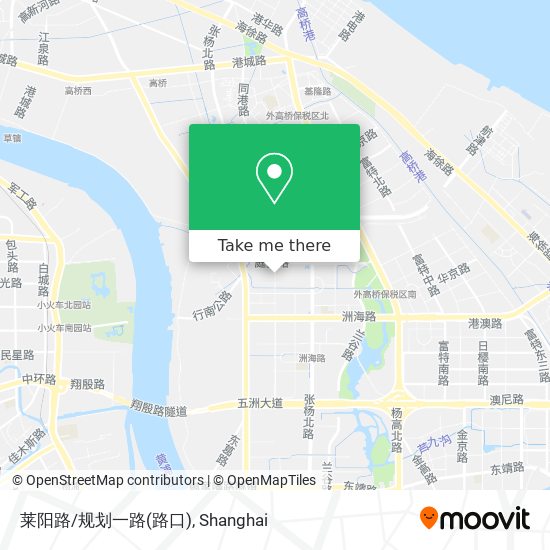 莱阳路/规划一路(路口) map