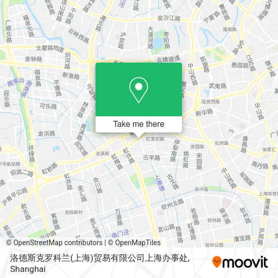 洛德斯克罗科兰(上海)贸易有限公司上海办事处 map