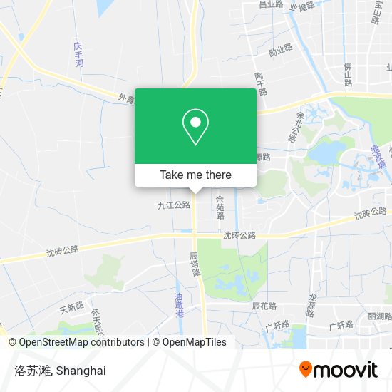 洛苏滩 map