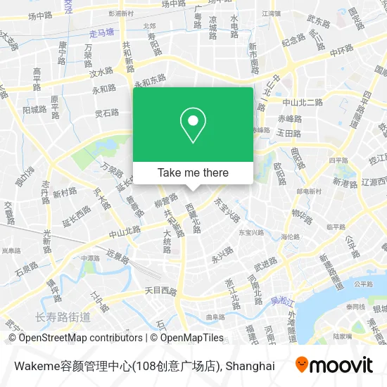 Wakeme容颜管理中心(108创意广场店) map