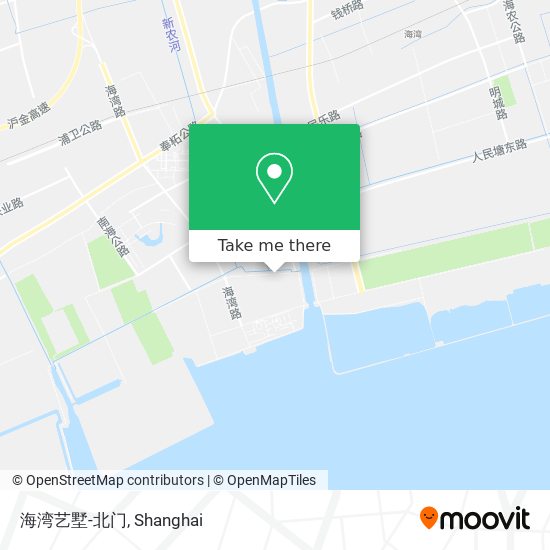 海湾艺墅-北门 map