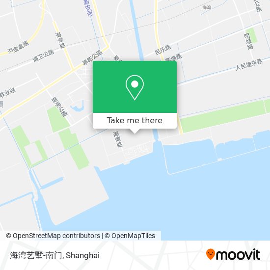 海湾艺墅-南门 map