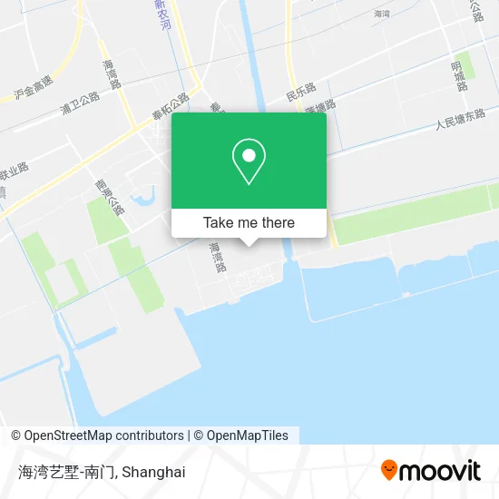 海湾艺墅-南门 map