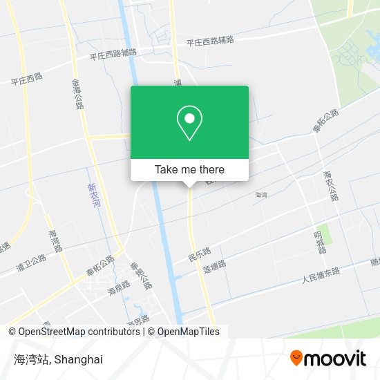 海湾站 map