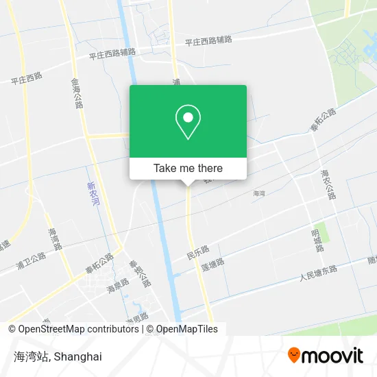 海湾站 map
