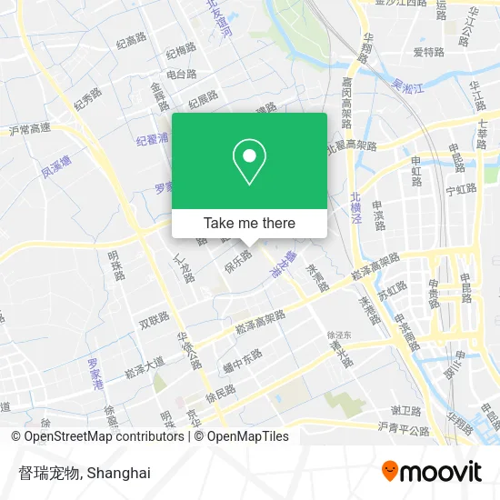 督瑞宠物 map