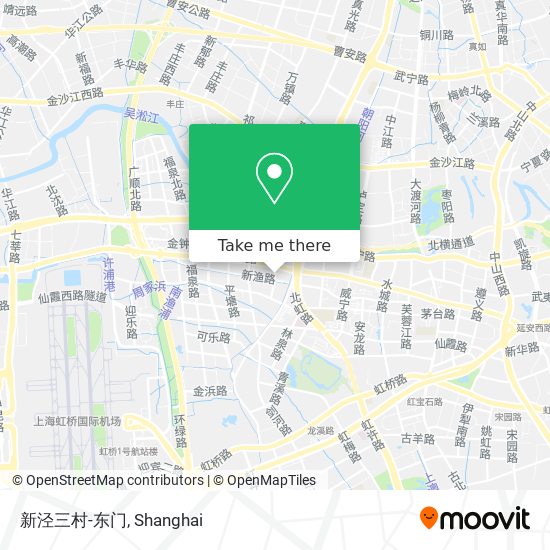 新泾三村-东门 map