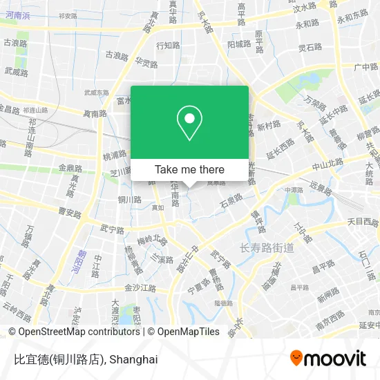 比宜德(铜川路店) map
