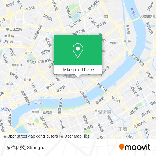 东纺科技 map