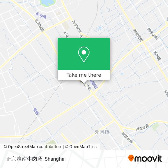 正宗淮南牛肉汤 map