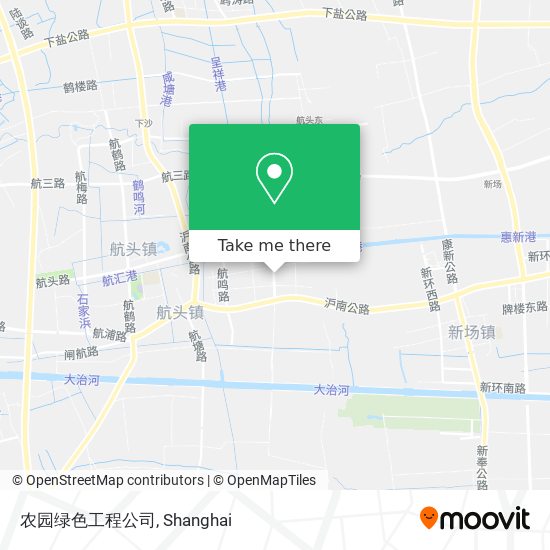 农园绿色工程公司 map