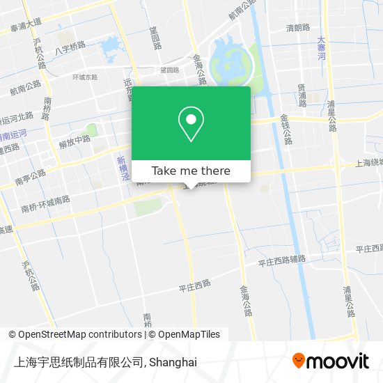 上海宇思纸制品有限公司 map