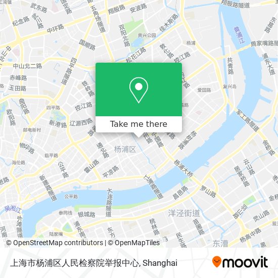 上海市杨浦区人民检察院举报中心 map